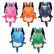 將圖片載入圖庫檢視器 Dinosaur Backpack For Boys Girls Children waterproof backpacks
