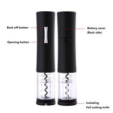 將圖片載入圖庫檢視器 Automatic Bottle Opener for Red Wine Foil Cutter Electric Red Wine Openers
