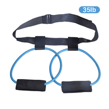 將圖片載入圖庫檢視器 Butt Legs Muscle Training Adjust Waist Belt Elastic Bands Pedal Exerciser

