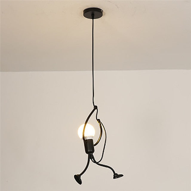 Pendant Lamp For Indoor Lighting Swing Small Humanoid