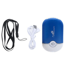 將圖片載入圖庫檢視器 USB Mini Air Conditioner Refrigeration Cooling Fan Three Colors Portable Handheld
