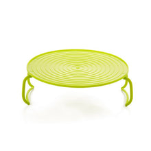 將圖片載入圖庫檢視器 Microwave Oven Shelf Double Insulated Heating Tray Rack Bowls Layered Holder Organizer
