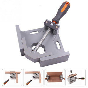 Aluminum Single Handle 90 Degree Right Angle Clamp Angle Clamp Woodworking Frame Tool