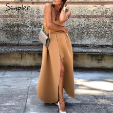 將圖片載入圖庫檢視器 Sexy ladies autumn solid chic bodycon dress
