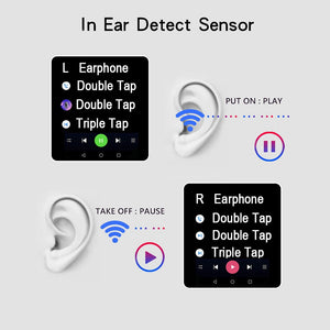 i90000 Pro TWS Air 2 Wireless Earphone 8D Super Bass Bluetooth 5.0 Earphone Sliding Volume Adjustment