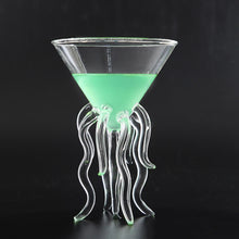 將圖片載入圖庫檢視器 Octopus Cocktail Glass Transparent Jellyfish Glass
