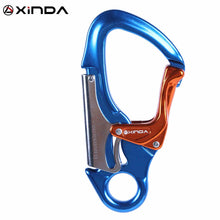 將圖片載入圖庫檢視器 Outdoor Rock Climbing Carabiner 30KN Mountaineering downhill Safety hook
