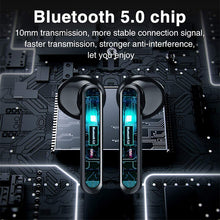 將圖片載入圖庫檢視器 Wireless Earphone LED Display Bluetooth 5.0 Sport Headset Earbuds Earbuds with Charging Case
