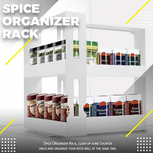 將圖片載入圖庫檢視器 Kitchen Spice Organizer Rack Multi-Function Rotating Storage Rack
