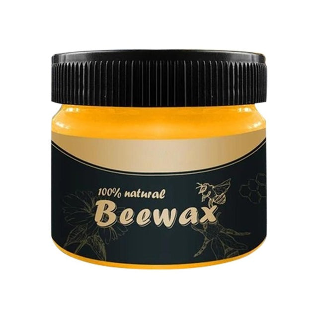 Beeswax Wood Care Wax Solid Wood Maintenance Cleaning Polished Waterproof Wear-Resistant Wax Furniture