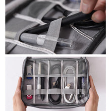 將圖片載入圖庫檢視器 Earphones Mobile Power Organizer Bag Waterproof Electronics Accessories Case
