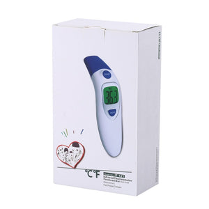 Digital IR LCD Infrared Dual Mode Adult Forehead Body Ear Thermometer Measurement
