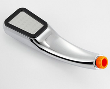 將圖片載入圖庫檢視器 ABS With Chrome Plated Bathroom Hand Shower Water Booster Showerhead
