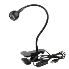 將圖片載入圖庫檢視器 LED Book Reading Desk Lamp USB Clip On Desk Light Bedroom Night Lighting
