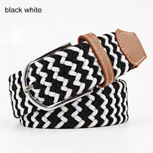 將圖片載入圖庫檢視器 Men Women Belt Striped Elastic
