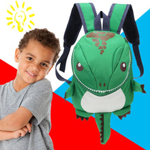 將圖片載入圖庫檢視器 Dinosaur Backpack For Boys Girls Children waterproof backpacks
