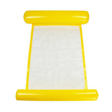 將圖片載入圖庫檢視器 Water Hammock Single People Increase Inflatable Air Mattress Beach Lounger
