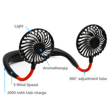 將圖片載入圖庫檢視器 Mini Portable Sports Fans 3 gears Usb Air Conditioner
