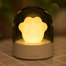 將圖片載入圖庫檢視器 LED Night Light USB Charge Ambient Light Cartoon Cute Cat Claw Shape Night Lamp
