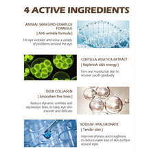 將圖片載入圖庫檢視器 Cream Removal Dark Circle Anti-Wrinkle Eye Bags Repair Crocodile Eye Serum Peptide Collagen
