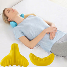 將圖片載入圖庫檢視器 Neck Massage Neck and Shoulder Correction Pain Relief Pillow Release Comfortable
