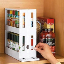 將圖片載入圖庫檢視器 Kitchen Spice Organizer Rack Multi-Function Rotating Storage Rack
