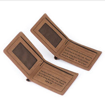 將圖片載入圖庫檢視器 Custom Engraving leather Short Wallet
