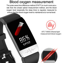 將圖片載入圖庫檢視器 Smart Watch Band With Temperature Immune Measure ECG Heart Rate Blood Pressure Monitor
