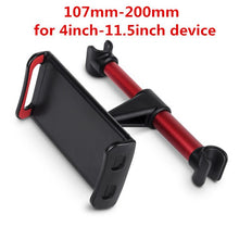 將圖片載入圖庫檢視器 Holder Tablet Mobile Phone Holder Universal Car Headrest Holder 360 Rotatable
