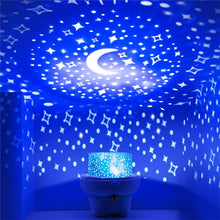 將圖片載入圖庫檢視器 Starry Sky Projector LED Night Light Remote Control Rotating Bedroom Night Lamp
