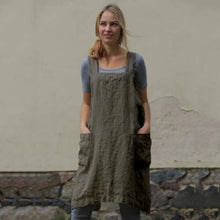 將圖片載入圖庫檢視器 Casual Sleeveless Solid Pockets Dresses
