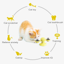 將圖片載入圖庫檢視器 Cat Chewing Interactive Toy with Suction Cup Hair Massager
