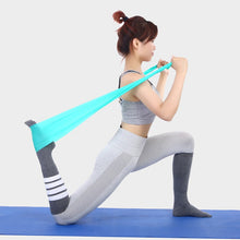 將圖片載入圖庫檢視器 Strength Training Latex Elastic Resistance Bands Workout Yoga Rubber Loops Sport

