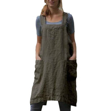 將圖片載入圖庫檢視器 Casual Sleeveless Solid Pockets Dresses
