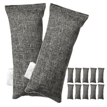 將圖片載入圖庫檢視器 Each Mini Bamboo Charcoal Bags Shoe Deodorizer and Odor Eliminator Pack of

