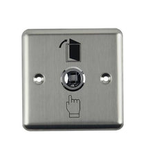 將圖片載入圖庫檢視器 Stainless Steel Exit Button Push Switch Door Sensor
