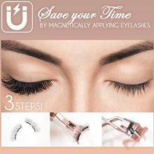將圖片載入圖庫檢視器 Magnetic Quantum Eyelash Curler With False Eyelashes Waterproof
