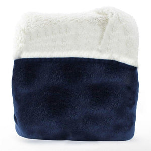 Extra Large Hood Soft Plush Blanket Outdoor Wool Hoodie