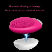 將圖片載入圖庫檢視器 Wireless Charging Cleansing Instrument Electric Beauty Instrument face cleansing brush
