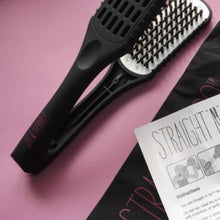 將圖片載入圖庫檢視器 go brush hair straightener comb Without electricity hair care styler

