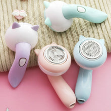 將圖片載入圖庫檢視器 Cat Ear Style Hair Ball Trimmer Rechargeable Household Coat Scraper
