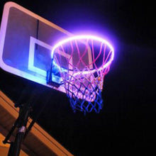 將圖片載入圖庫檢視器 LED Basketball Hoop Light Rim Changing  Induction Lamp Shoot Hoops Solar Light
