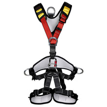 將圖片載入圖庫檢視器 Rock Climbing Harnesses Full Body Safety Belt Anti Fall Removable Gear Altitude protection Equipment
