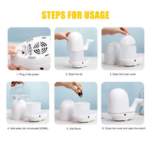 將圖片載入圖庫檢視器 Air Humidifier Ultrasonic Aroma Essential Oil Diffuser Mist Maker
