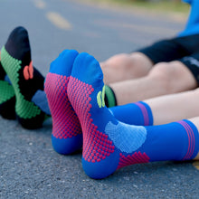 將圖片載入圖庫檢視器 Men Women Compression Socks Profession Breathable Running Sock
