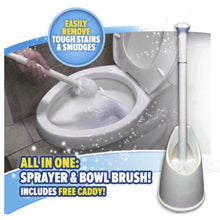 將圖片載入圖庫檢視器 Toilet Brush Spray Away Cleaning Brush For Toilet Household Floor Cleaning
