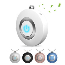 將圖片載入圖庫檢視器 Wearable Air Purifier Necklace Mini Portable USB Air Cleaner
