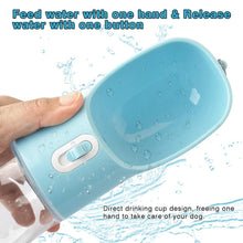 將圖片載入圖庫檢視器 Pet Dog Water Bottle Portable Drinking water Feeder Bowl dog cat
