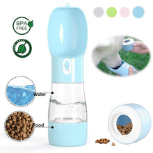 將圖片載入圖庫檢視器 Pet Dog Water Bottle Portable Drinking water Feeder Bowl dog cat
