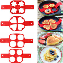 將圖片載入圖庫檢視器 Silicone Fried Egg Ring Maker Non Stick Pancake Maker Cooking Tool
